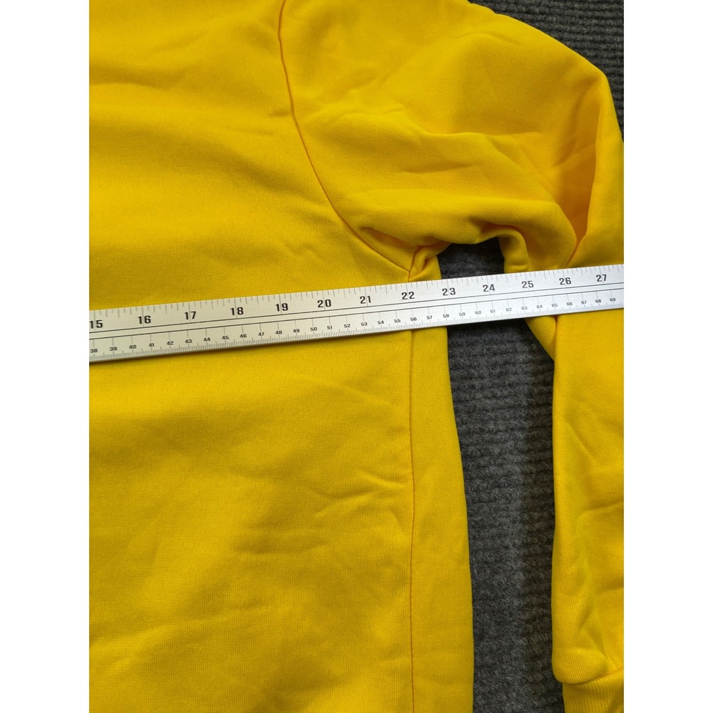 Yellow Sweatsuit Set Crewneck Sweatshirt and Joggers 3XL Fleece Lined Loungewear - Picture 6 of 12